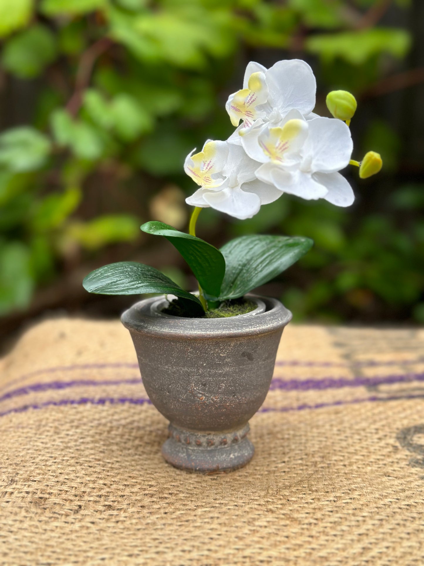 small grey pots