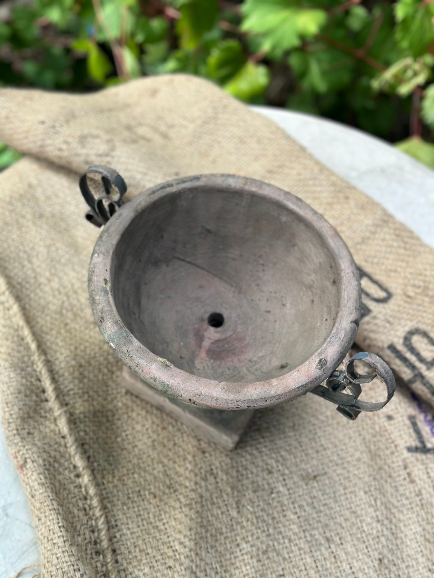 Tabletop - Terracotta Urn with Handles