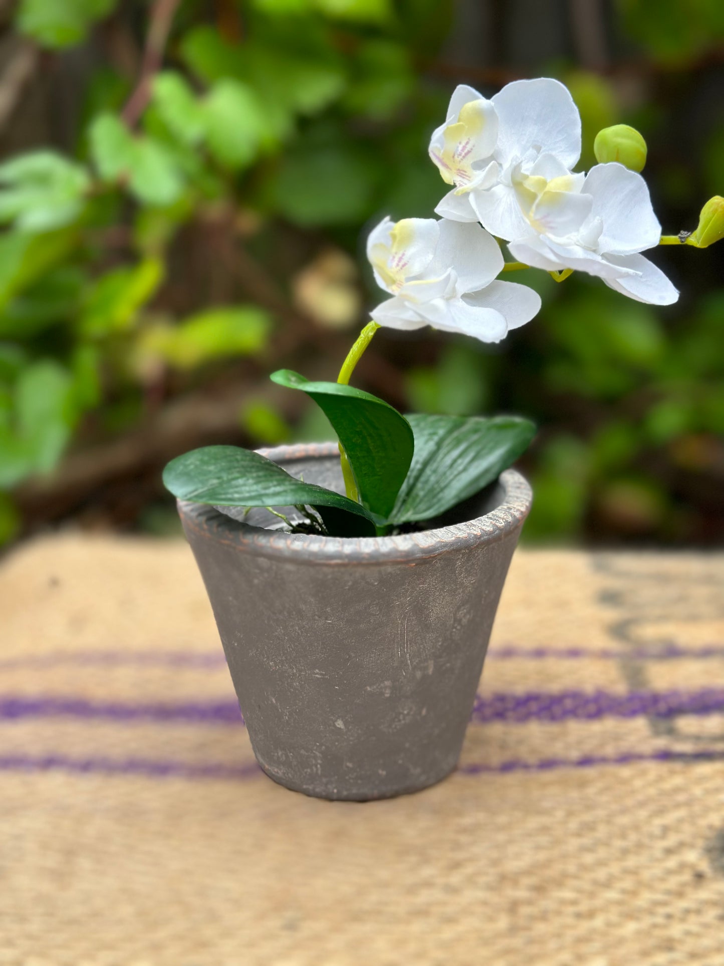 small grey pots