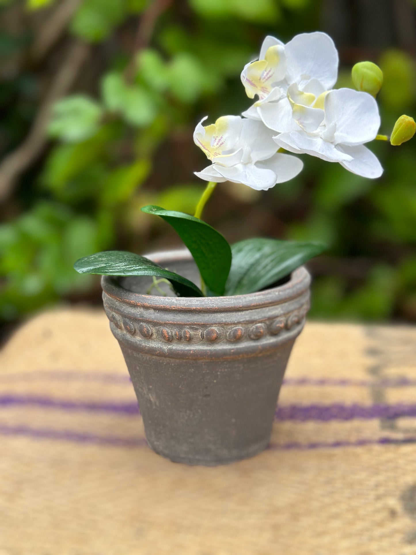 small grey pots