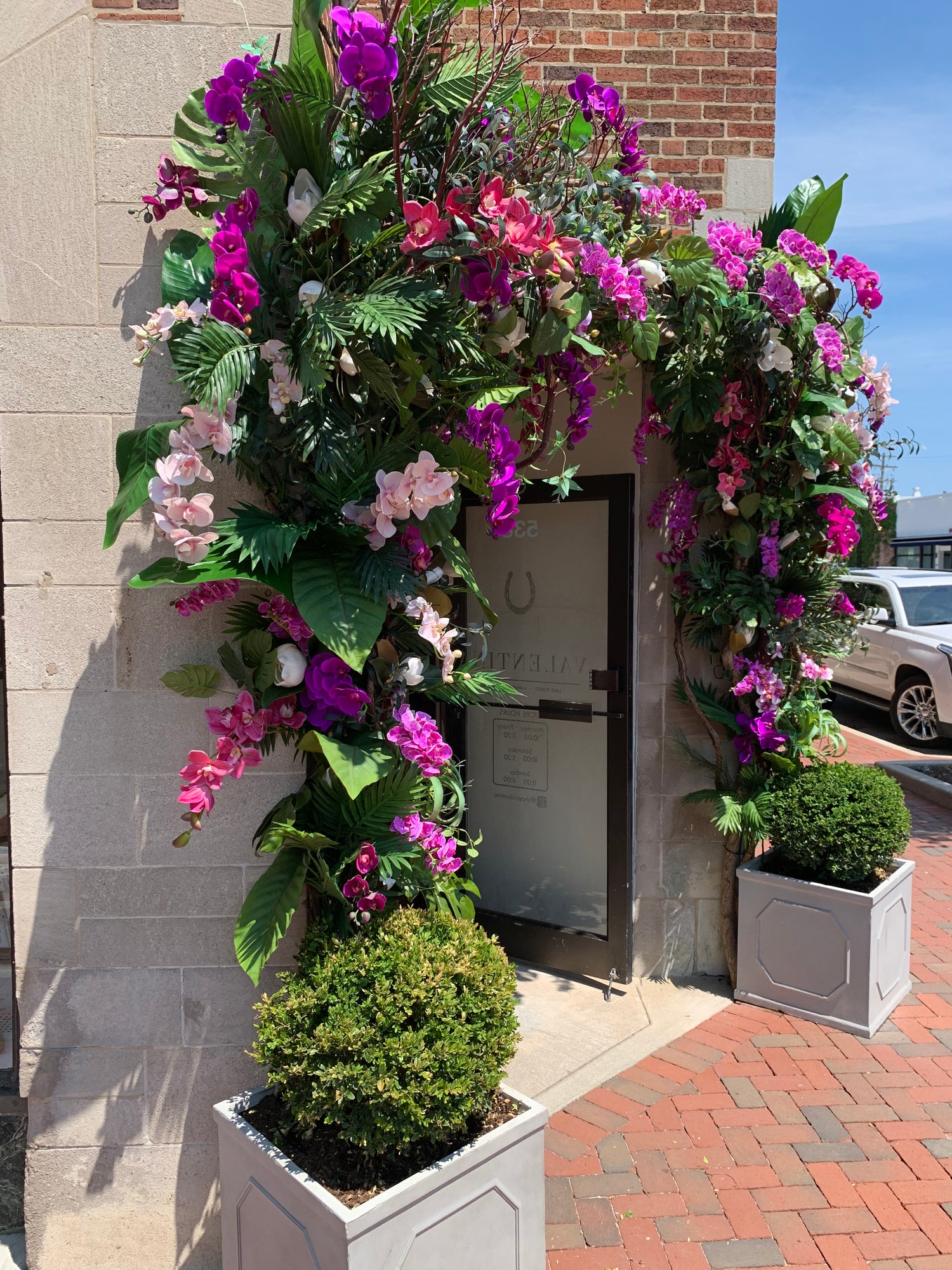 Floral Arch at Valentina