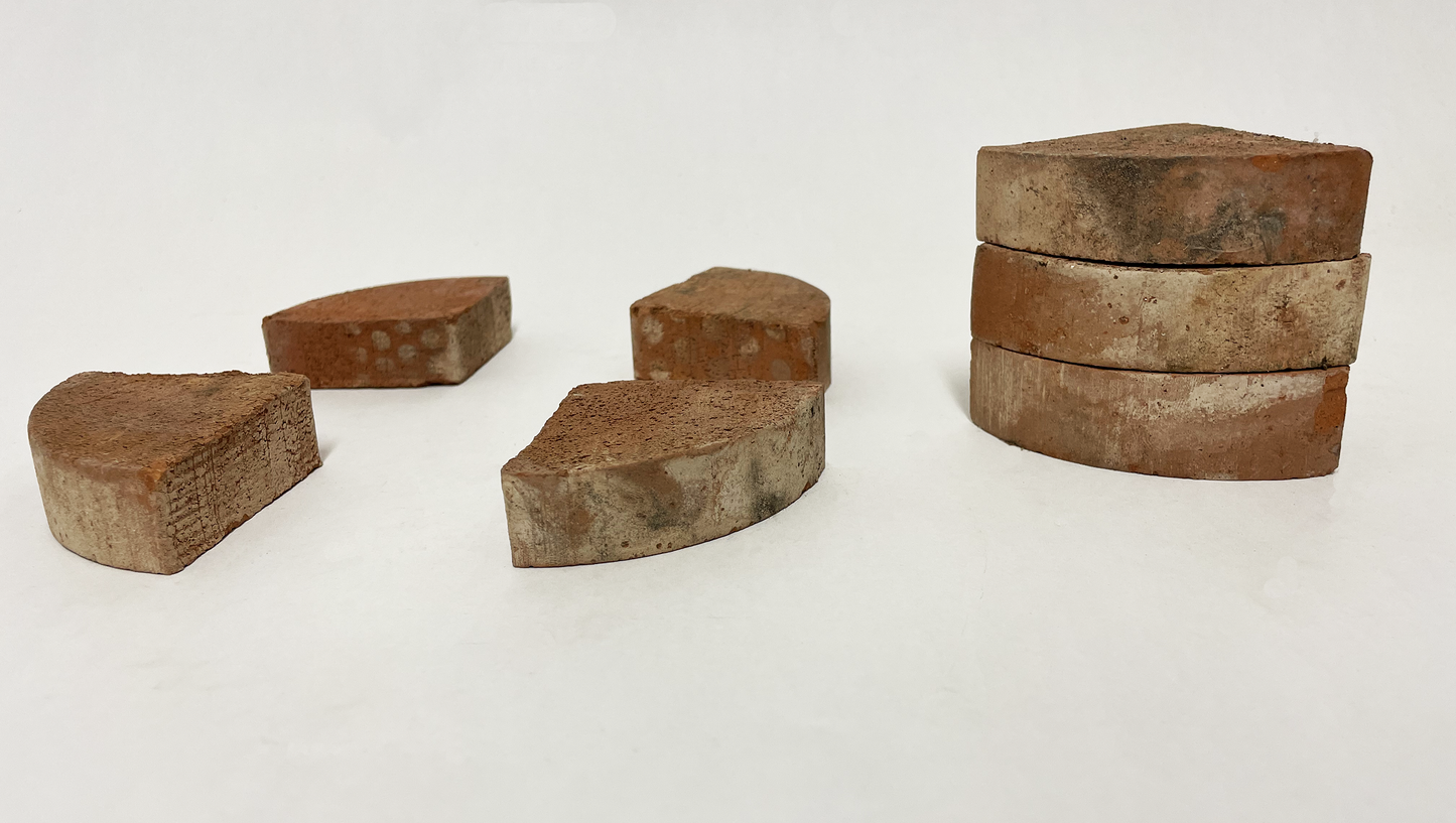 Terracotta - Half Round Pot Feet